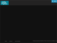 Tablet Screenshot of djhadvertising.co.uk